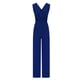 thumbnail image 5 of ICHUANYI Clearance Fashion Women Casual Cold Shoulder Jumpsuit Suspender Jumpsuits Wide Leg Pant(Blue, M) ICHUANYI WER2023081402318, 5 of 7