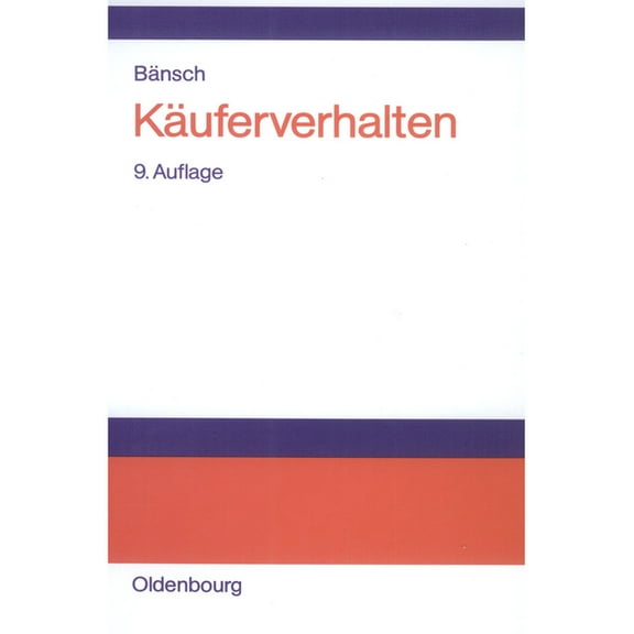 Käuferverhalten, (Hardcover)