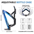 thumbnail image 2 of Soporte para botella de agua para bicicleta ROCKBROS ultraligero (paquete de 2), 2 of 6