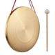 thumbnail image 4 of Gong 30cm Hand Gong Platillos Latón Cobre Gong Capilla Instrumento de percusión de ópera con martillo de juego redondo Meterk  Gong, 4 of 6