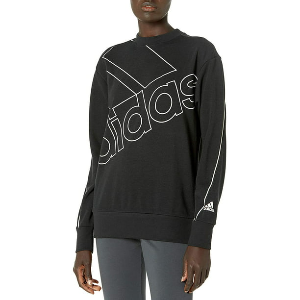 adidas Womens Essentials Brand Love Sweatshirt - Walmart.com