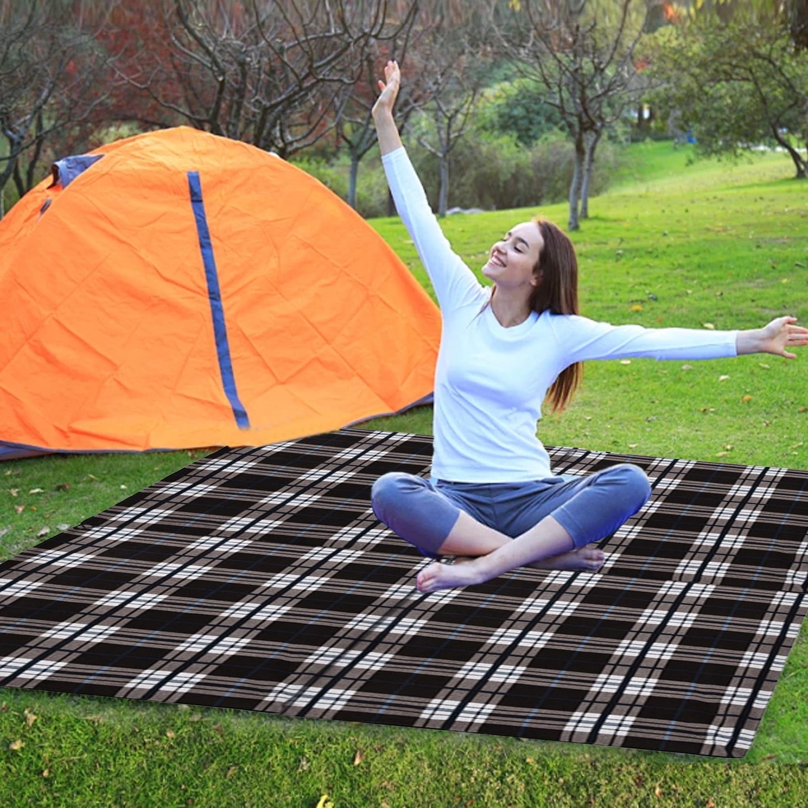 Camping Warm Weather Sleeping Bag, Soft Polyester Ripstop Adult Sleeping Bag, Spacious 75x180cm Thermal Sleeping Bag, Detachable Zippered Camping Bag with Storage Sack for Outdoor Camping Trips