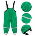 thumbnail image 2 of Unisex Childrens Rain Dungarees Windproof and Mud Trousers, 2 of 7