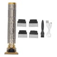 thumbnail image 2 of T Blade Hair Clipper, Washable Replacement Guide Combs Electric Hair Trimmer Compact Aluminum Alloy USB Charging  for Haircut Buddha Pattern,Dragon Pattern,Metallic Silver, 2 of 7