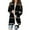 Black, variant on Fanxing Plus Size Striped Cardigan for Women Casual Open Front Long Shrug 2025 Fall Lightweight Jackets Black 5XL