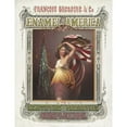 thumbnail image 2 of Duval & Hunter 19x24 Black Ornate Framed Double Matted Museum Art Print Titled: Francois Gregoire and Co. Enamel of America for Beautifying and Preserving the Complexion (1866), 2 of 5