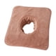 thumbnail image 5 of Toalla con orificio para la cara para mesa de , suave, resistente, cómoda, ligera, reutilizable, toalla de para salones de belleza y spas Café ligero, 5 of 9