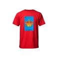 thumbnail image 2 of Playera Unisex De La Corona De La Loteria Mexicana Color Rojo Talla Mediana Marca Emil SaEs, 2 of 4