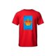 thumbnail image 2 of Playera Unisex De La Corona De La Loteria Mexicana Color Rojo Talla Chica Marca Emil SaEs, 2 of 4