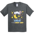 thumbnail image 3 of Inktastic I Love My Mama to the Moon and Back Cute Sheep Youth T-Shirt, 3 of 5