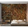 thumbnail image 7 of Tiptophomedecor Abstract Wallpaper Wall Mural - Gold Of Atlantis, 7 of 7