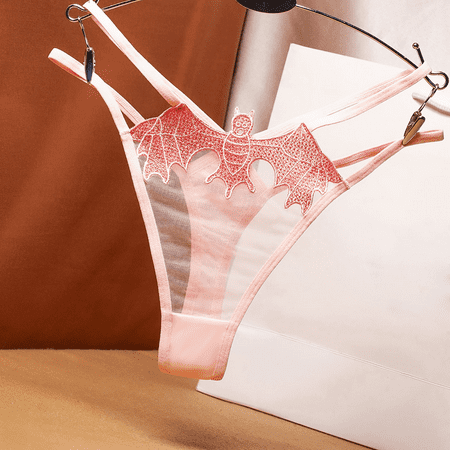 Fulorrnie Underwear for Women Seamless G String Comfort High Waisted Panties Thong Waistband Stretchable Panty  Pink  One Size
