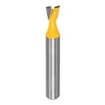 thumbnail image 1 of Uxcell Dovetail Router Bit 1/4" Diameter 1/4" Shank Tungsten Carbide 14 Degree Dovetail Joint Drill Bit, 1 of 7