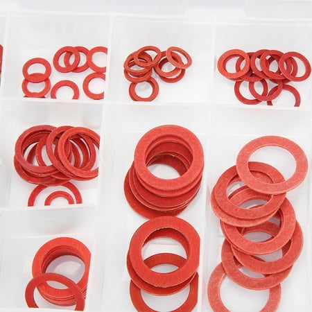 

EBTOOLS Flat Washer Assorted 150pcs Sealing Washer Assortment For Home