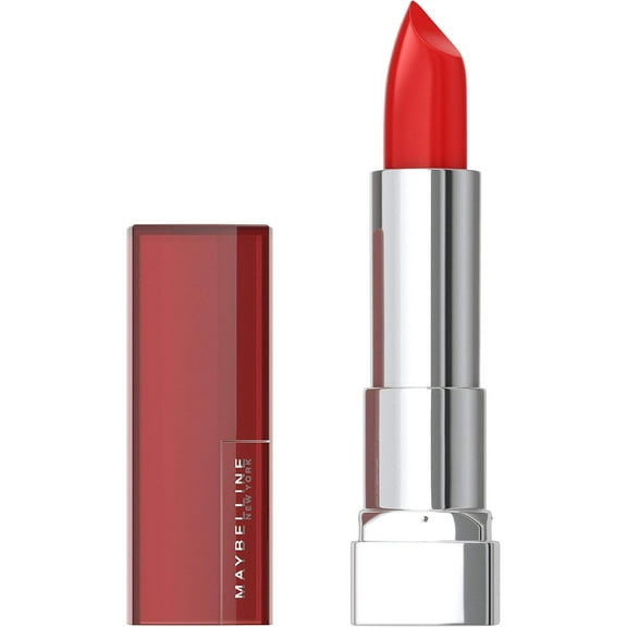 Maybelline Color Sensational Lipstick, Cream Finish, 645 Red Revival (Pack of 3)