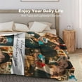 thumbnail image 5 of Personalised Blanket, Custom Blanket with Photos Text.Custom Blanket with 1-9 Photo Collages.Father, Mom, Lover, Kids, Friends, Birthday, Christmas - Personalised Gifts for Women Men（75x100cm）, 5 of 6