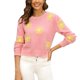 thumbnail image 1 of Gibobby Suéter casual mujer, Suéter Ligero de Cuello Redondo Suéter para Mujer, para otoño e invierno(Rosa,M), 1 of 5