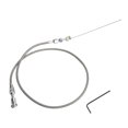 thumbnail image 2 of Throttle 36inch Stainless Steel Throttle Control Cable Replacement for  LS1 4.8 / 5.3 / 6.0L Engines 1999-2007, 2 of 7