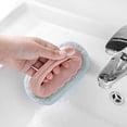 thumbnail image 4 of facefd Sponge Bursher Handle Cleaning Brush Kitchen Ware Bathroom Ceramic Cleaning Supplies Kitchen Clean Tools, 4 of 4