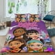 thumbnail image 2 of Bratz Girls Conjunto de sábanas temático, trío de piezas, cómodo y amigable con la piel, diseño único, regalo de decoración para el hogar para familiares, amigos y fans,140cm *210cm, 2 of 6