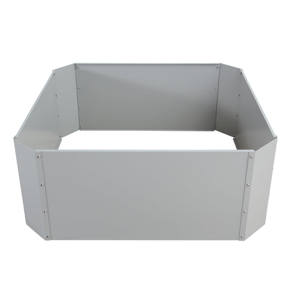 RIGMEC Premium Steel Raised Garden Bed Kit, Planter for Vegetables & Herbs, 39Wx39Dx15H in, Easy Assembly