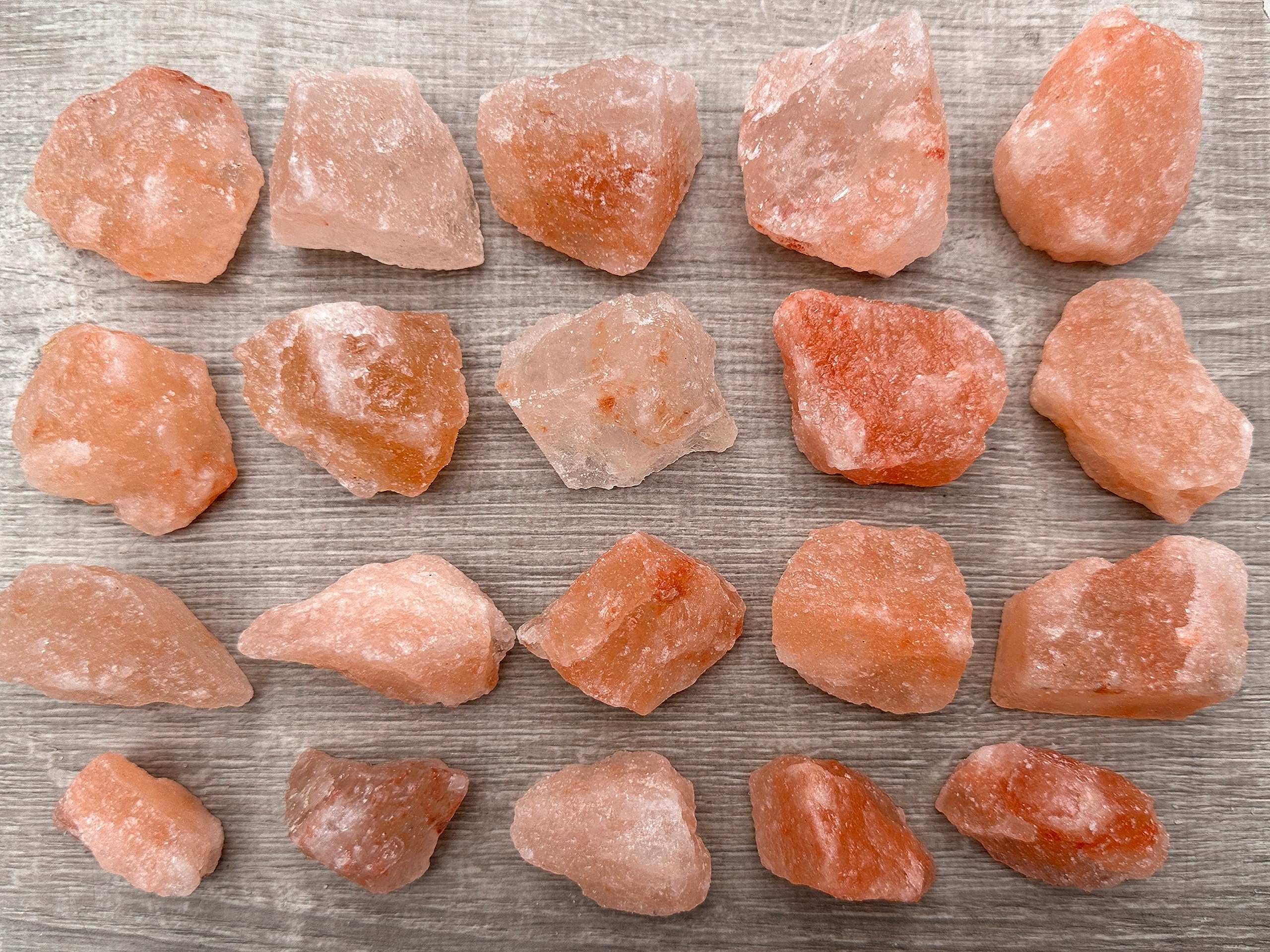 5 Pounds Natural Himalayan Salt Chunks, Large Himalayan Salt Rough Crystals, Chunky Crystals, Pink Sea Salt, Crystal Rocks