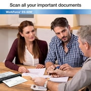 ماسح المستندات اللاسلكية المحمولة من Epson WorkForce ES-60W
