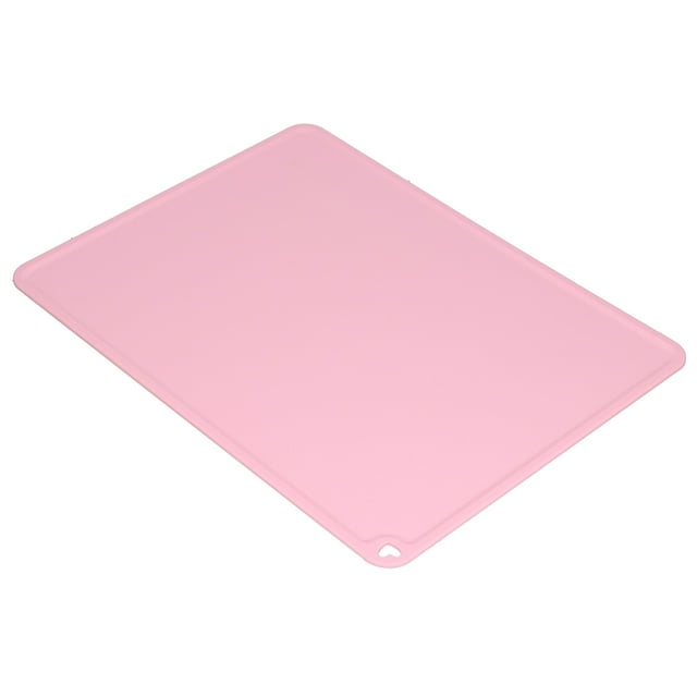 Placemat, Food Grade Silicone Heat Insulation Table Mat Waterpoof Portable For Countertop Protection For Primary School Students Dark Pink