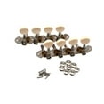 thumbnail image 4 of Clavijas de mandolina Accesorios para instrumentos Fáciles de instalar 4 izquierdas y 4 derechas Plata, 4 of 9