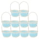 thumbnail image 5 of WORGEOUS 10pcs Cesta portátil Mini cestas de picnic Farty Favor Mini tejidas Cestas, 5 of 9