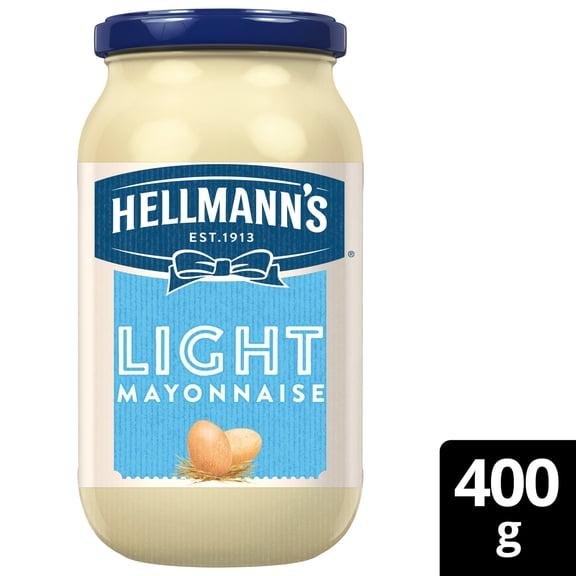 Hellmann's Light Mayonnaise Jar 400g, Imported from Britain