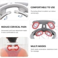 thumbnail image 4 of Neck Massager Device - Portable Massager with Heat & Vibration Modes Deep Muscle Activation, 6 Modes, 9Intensities, Hands-Free, Ergonomic Design, Quiet Relaxation, 4 of 7