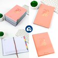 thumbnail image 5 of Agenda 2026 Bluelander con Pestañas, Pasta PU, Rosa, 5 of 5