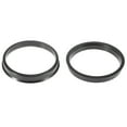 thumbnail image 6 of 4pcs Plastic 67.1mm to 74.1mm Car Hub Centric Rings Wheel Spacer Black, 6 of 6