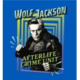 thumbnail image 6 of Beetlejuice Beetlejuice Wolf Jackson Afterlife Royal Blue Adult Long Sleeve Hoodie-Medium, 6 of 7
