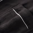 thumbnail image 1 of Ruiboury Polyester Warm And Soft Bathrobe For Men Stay Cozy And Comfortable All Day Long Lightweight Men Robe Black 3XL, 1 of 6
