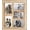 Natural, variant on MODE HOME Rustic Farmhouse Picture Frame Collage 5 Rectangular 4x6 Photo Frames with Decorative Beads Natural Wood Collage Picture Frames for Family Photos