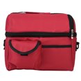 thumbnail image 4 of Double Layer Hot Cold Mummy Baby Breastmilk Cooler Bag Bottles Food Storage Wine Red, 4 of 7