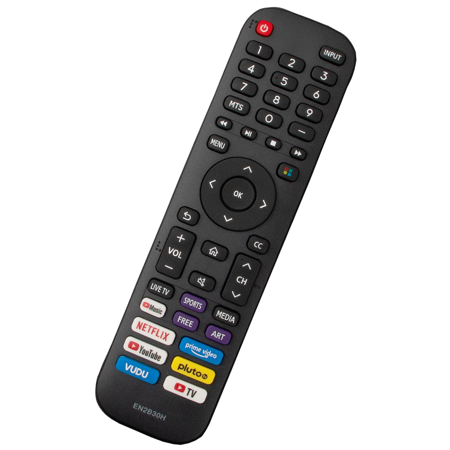 EN2B30H Replace Remote Control for Hisense TV 43H6G 50H77G 55V6G 65A60G 50A60H