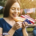 thumbnail image 5 of PMU Patriotic Stars and Stripes American Flag Lunch Napkins 13 inch x 13 inch Patriotic Party Tableware (16/pkg) Pkg/1, 5 of 7