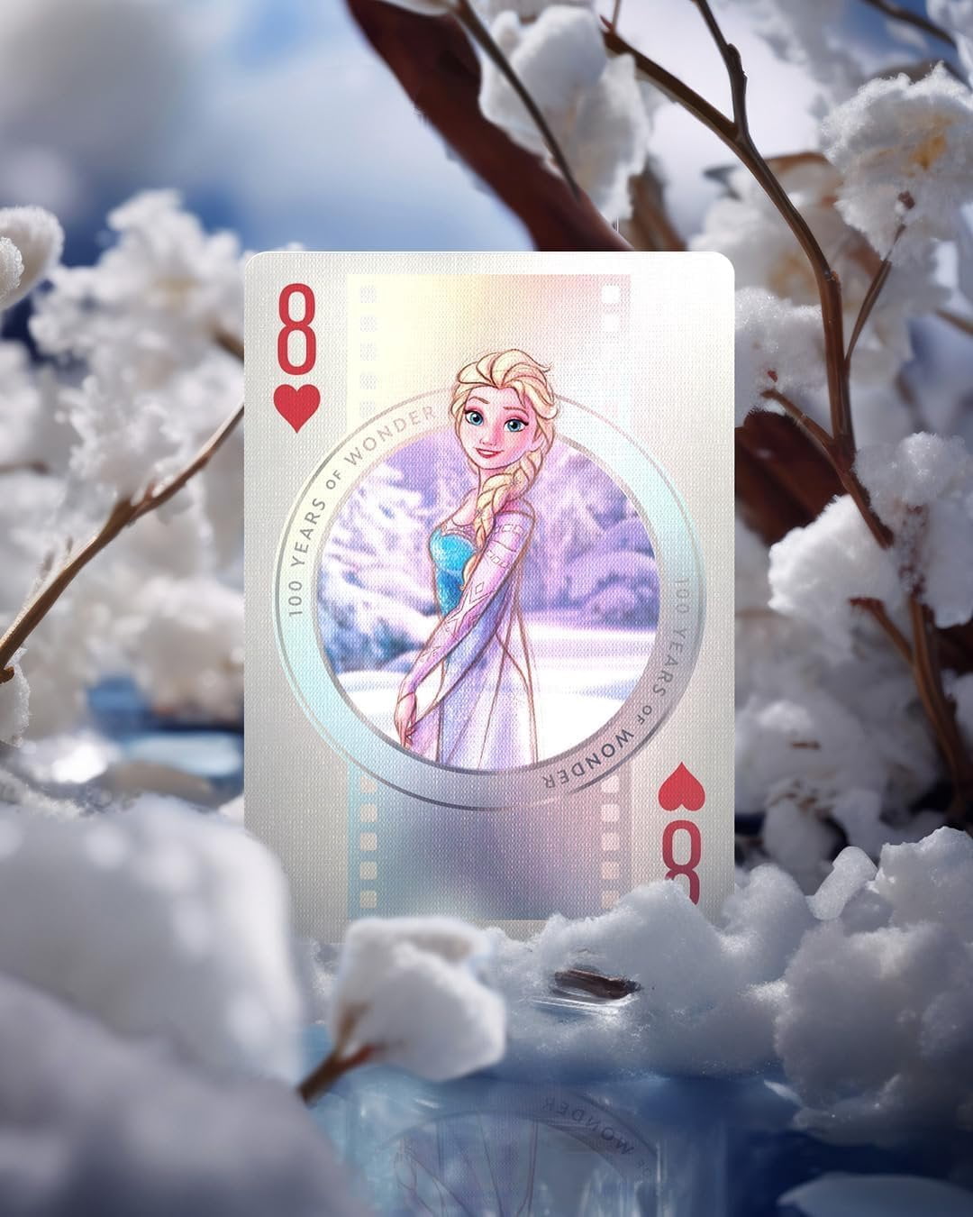 Bicycle Disney 100 Year Anniversary Playing Cards - Features 20+ Iconic Disney Characters - Pack of 6 Decks