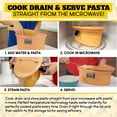 Microwave Pasta Cooker with Strainer Microwave Rice Cooker Noodle