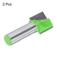 thumbnail image 3 of Uxcell 2 Pieces Bottom Cleaning Router Bit 1/2" Shank 7/8" x 25/32" Cut Carbide Tipped Mortising Bit, 3 of 7
