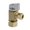 Brass, variant on Kingston Brass KF53304CTL 5/8" O.D x 3/8" O.D. Compression Quarter Turn Angle Stop Valve, Raw Brass
