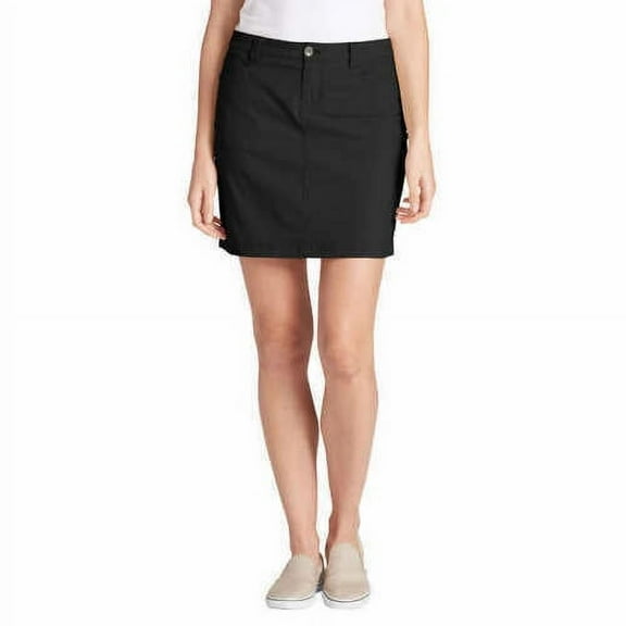 Eddie Bauer Women's Adventurer 2.0 Skort (Black, 4)