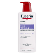 Eucerin Skin Calming Body Lotion, For Dry, Itchy Skin, 16.9 Fl. Oz. Bottle