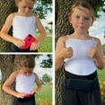 thumbnail image 3 of BANDI Kids Pocket Belt for medical, sports, play, comfortable adjustable fit, made In USA  (Black Solid), 3 of 5