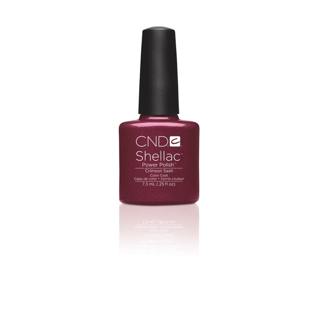 CND Shellac Crimson Sash 0.25-ounce Nail Polish