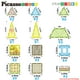 thumbnail image 5 of Juego de juguetes con bloques de construcción PicassoTiles Farm Animal con 8 figuras, 5 of 6