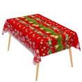 thumbnail image 7 of Nanqianyi Christmas Bell Snowflake Tablecloth,Waterproof Stain Resistant Holiday Dining Table Cover,60x120 Inch, 7 of 7